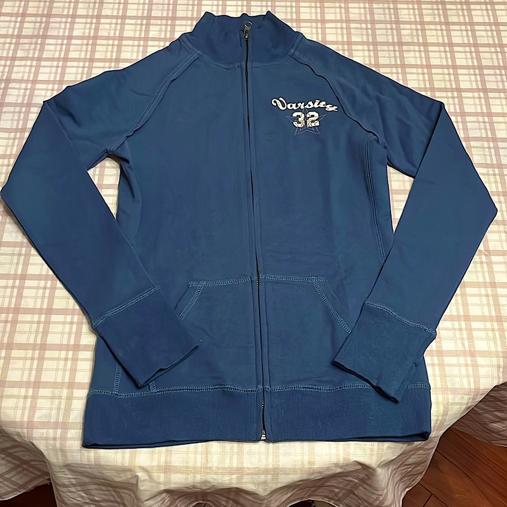 Blue Varsity Junior Hoodie